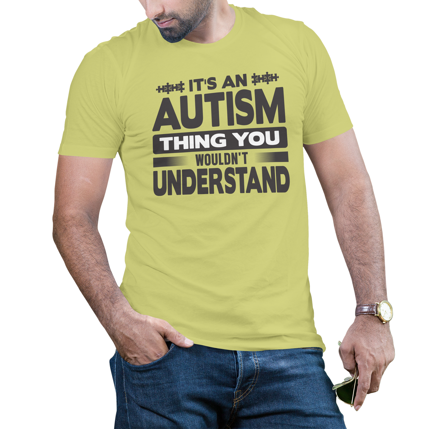 Its an autism thing you wouldn't understand t-shirt - Premium t-shirt from MyDesigns - Just $16.95! Shop now at Lees Krazy Teez