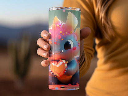 Cute monster bat tumbler wrap 20oz skinny tumbler - Premium tumbler from MyDesigns - Just $26.95! Shop now at Lees Krazy Teez