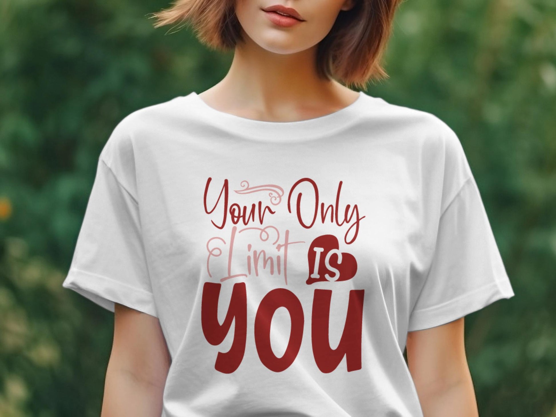 Your Only Limit Is You Women's awesome t-shirt - Premium t-shirt from MyDesigns - Just $21.95! Shop now at Lees Krazy Teez