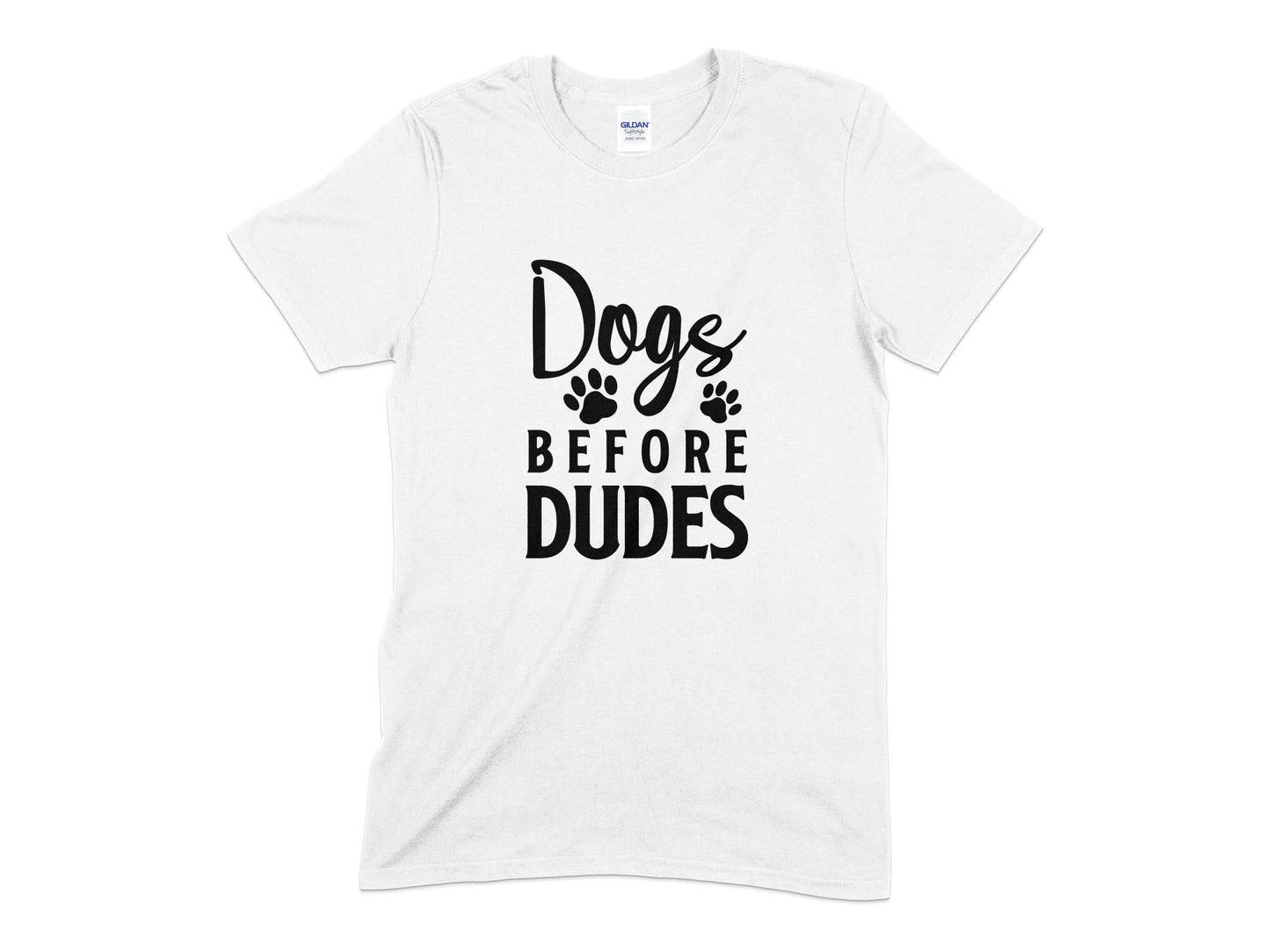 Dogs Before Dudes unisex mens womens t-shirt - Premium t-shirt from MyDesigns - Just $20.95! Shop now at Lees Krazy Teez
