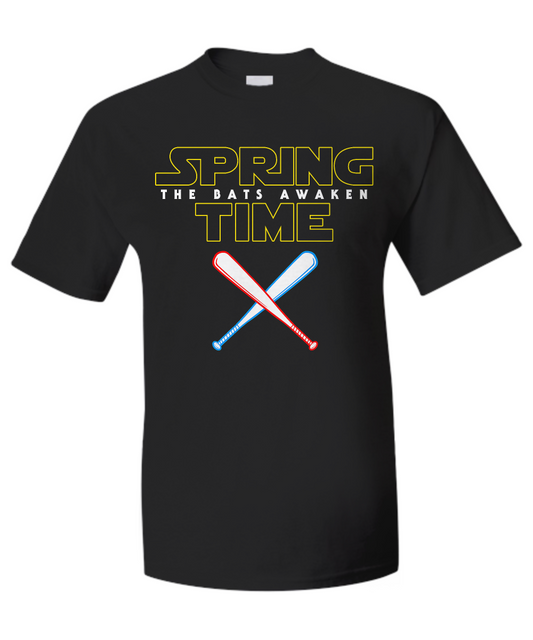 Spring Time Bats star wars parody t-shirt - Premium t-shirt from MyDesigns - Just $16.95! Shop now at Lees Krazy Teez