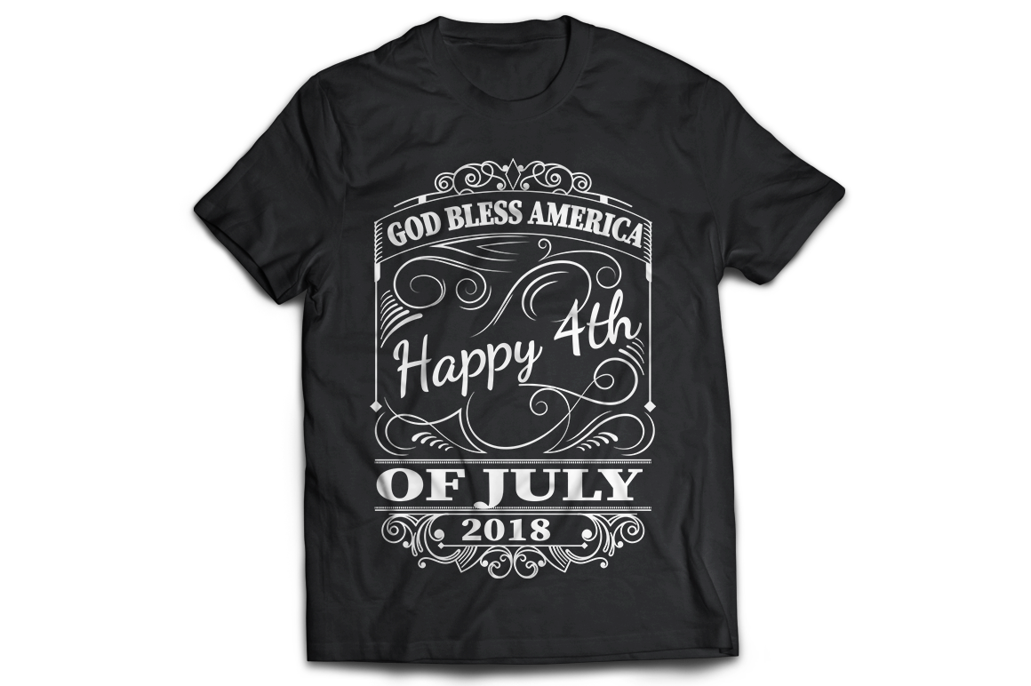 God bless America happy 4th of July - Premium t-shirt from MyDesigns - Just $21.95! Shop now at Lees Krazy Teez