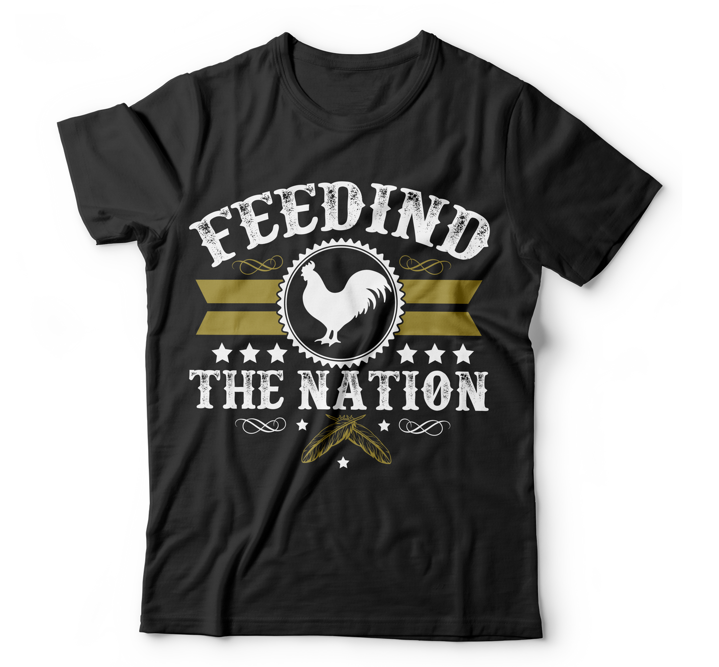 Feeding the nation unisex mens womens t-shirt - Premium t-shirt from MyDesigns - Just $17.95! Shop now at Lees Krazy Teez