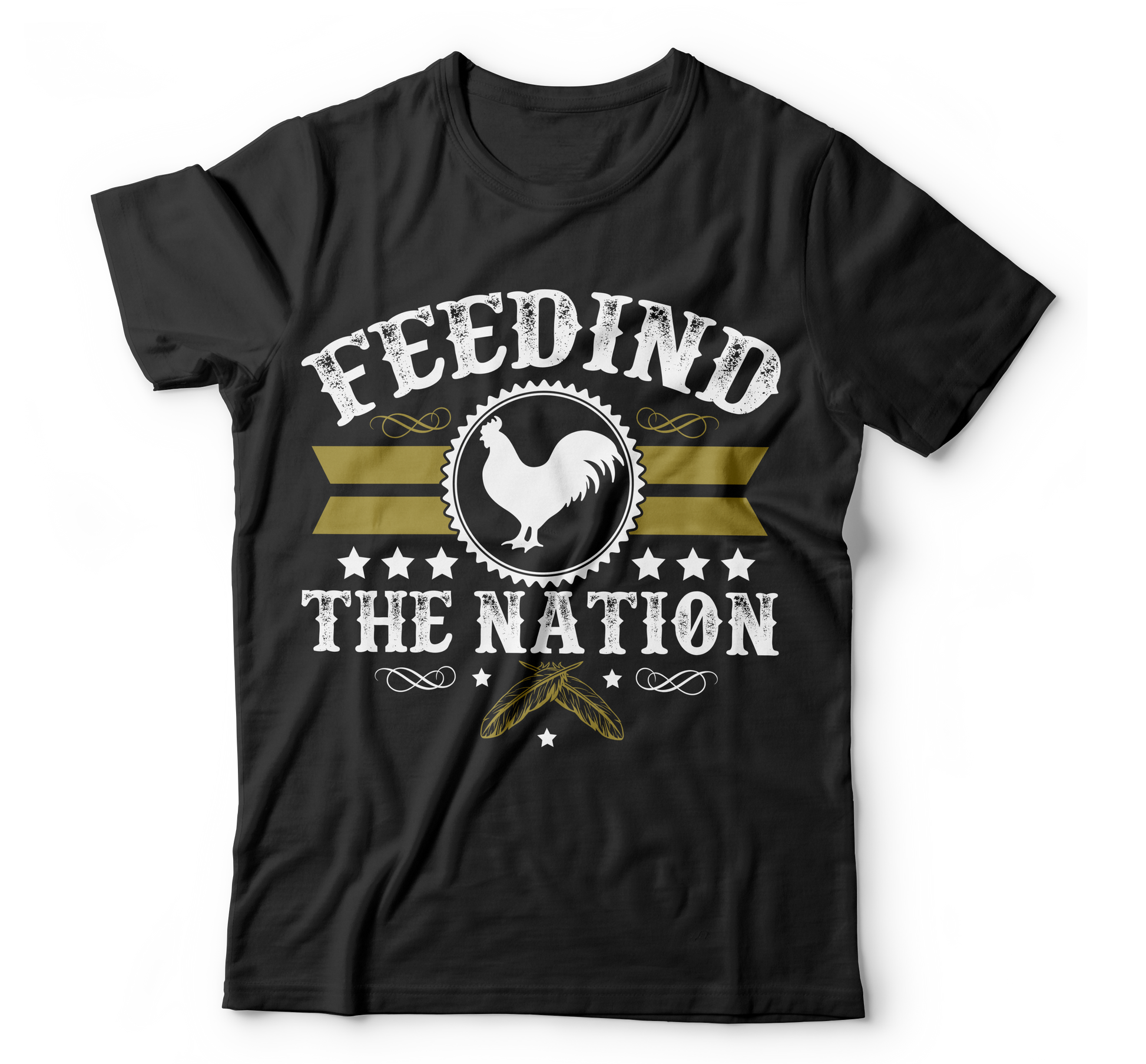 Feeding the nation unisex mens womens t-shirt - Premium t-shirt from MyDesigns - Just $17.95! Shop now at Lees Krazy Teez