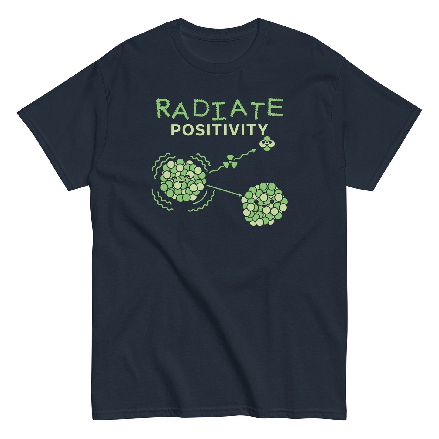 Radiate positivity science awesome t-shirt - Premium t-shirt from MyDesigns - Just $19.95! Shop now at Lees Krazy Teez