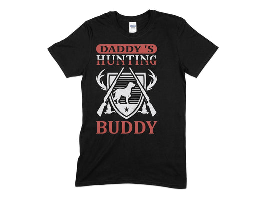 Daddy's hunting buddy dog Men's t-shirt - Premium t-shirt from MyDesigns - Just $19.95! Shop now at Lees Krazy Teez