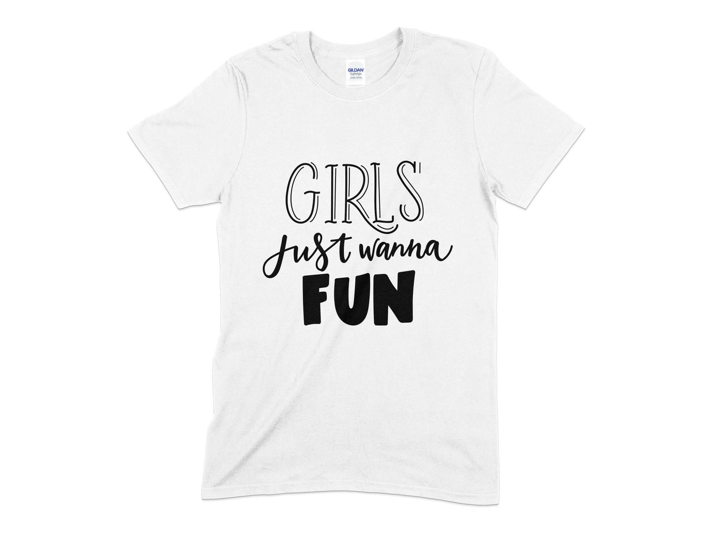 Girls just wanna fun youth girls t-shirt - Premium t-shirt from MyDesigns - Just $19.95! Shop now at Lees Krazy Teez