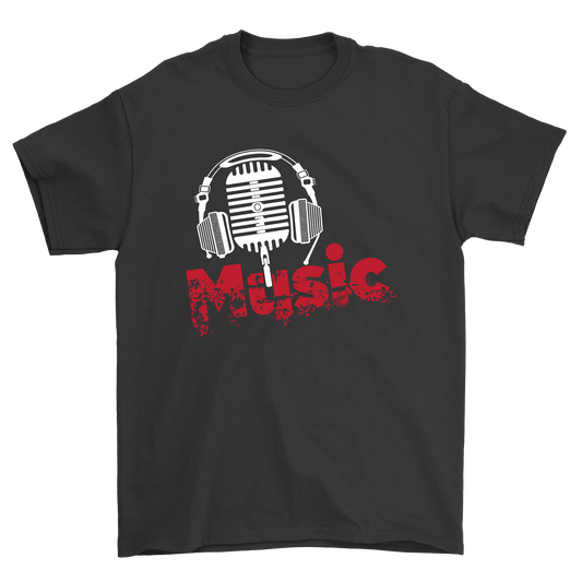 Music entertainment mens womens unisex t-shirt - Premium t-shirt from MyDesigns - Just $21.95! Shop now at Lees Krazy Teez