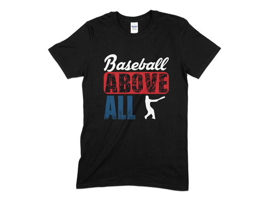 Baseball above all sports mens t-shirt - Premium t-shirt from MyDesigns - Just $19.95! Shop now at Lees Krazy Teez