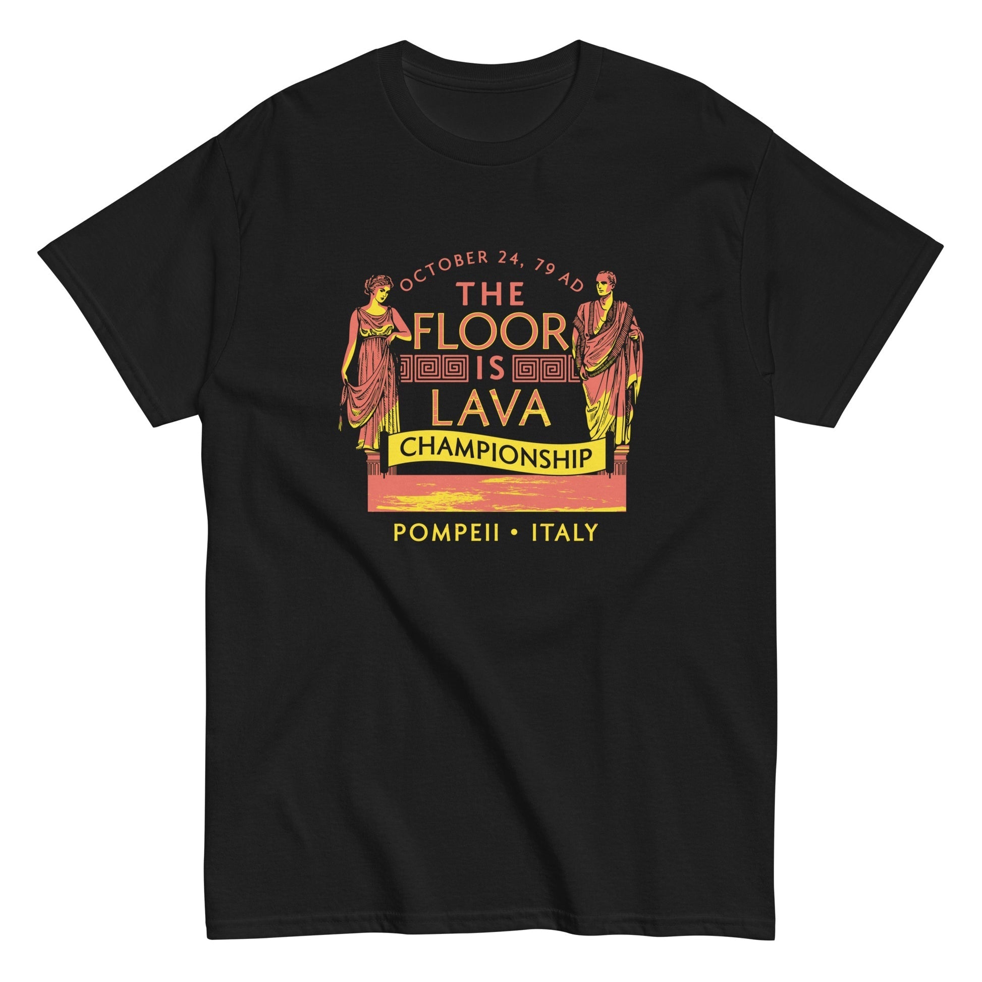 October 24th 79 ad the floor is lava T-shirt - Premium t-shirt from MyDesigns - Just $19.95! Shop now at Lees Krazy Teez