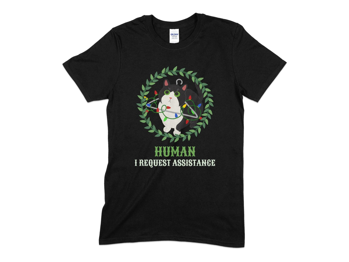 Cat tshirt designs human animal unisex t-shirt - Premium t-shirt from MyDesigns - Just $19.95! Shop now at Lees Krazy Teez