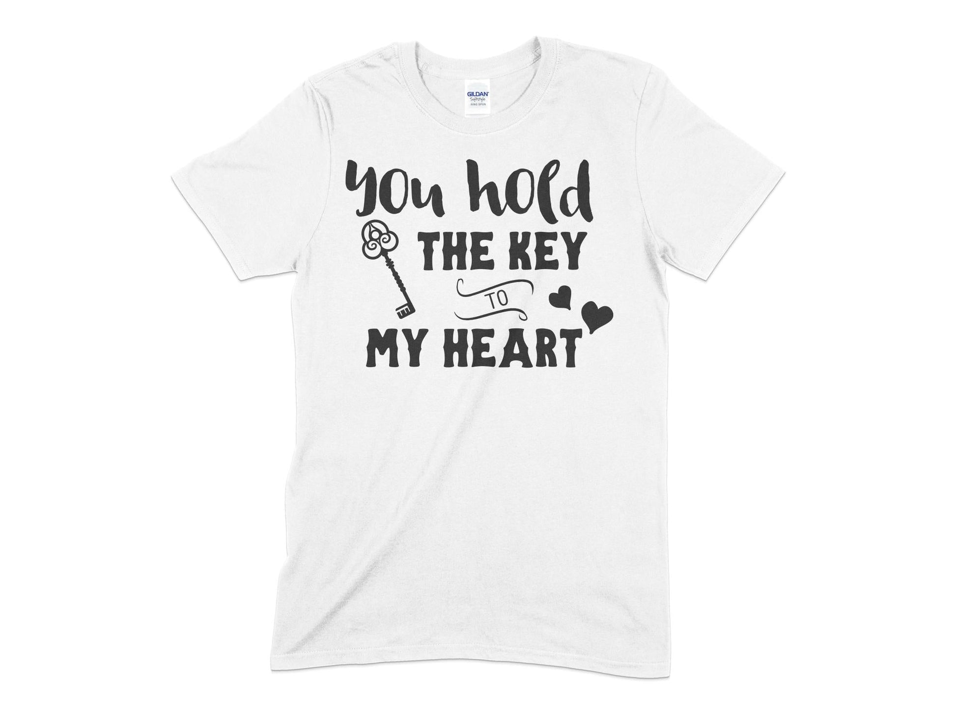 You Hold the Key to my Heart - Premium t-shirt from MyDesigns - Just $16.95! Shop now at Lees Krazy Teez