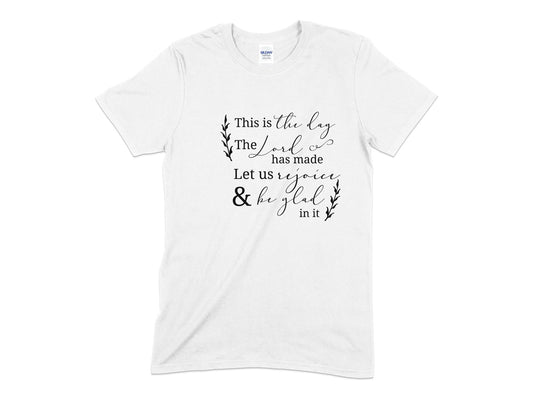 This is the lord has made be glad in it t-shirt - Premium t-shirt from MyDesigns - Just $21! Shop now at Lees Krazy Teez