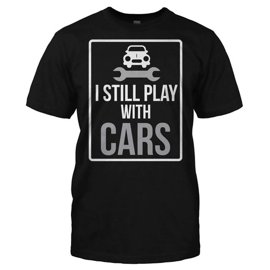 I still play with cars Men's t-shirt - Premium t-shirt from MyDesigns - Just $19.95! Shop now at Lees Krazy Teez