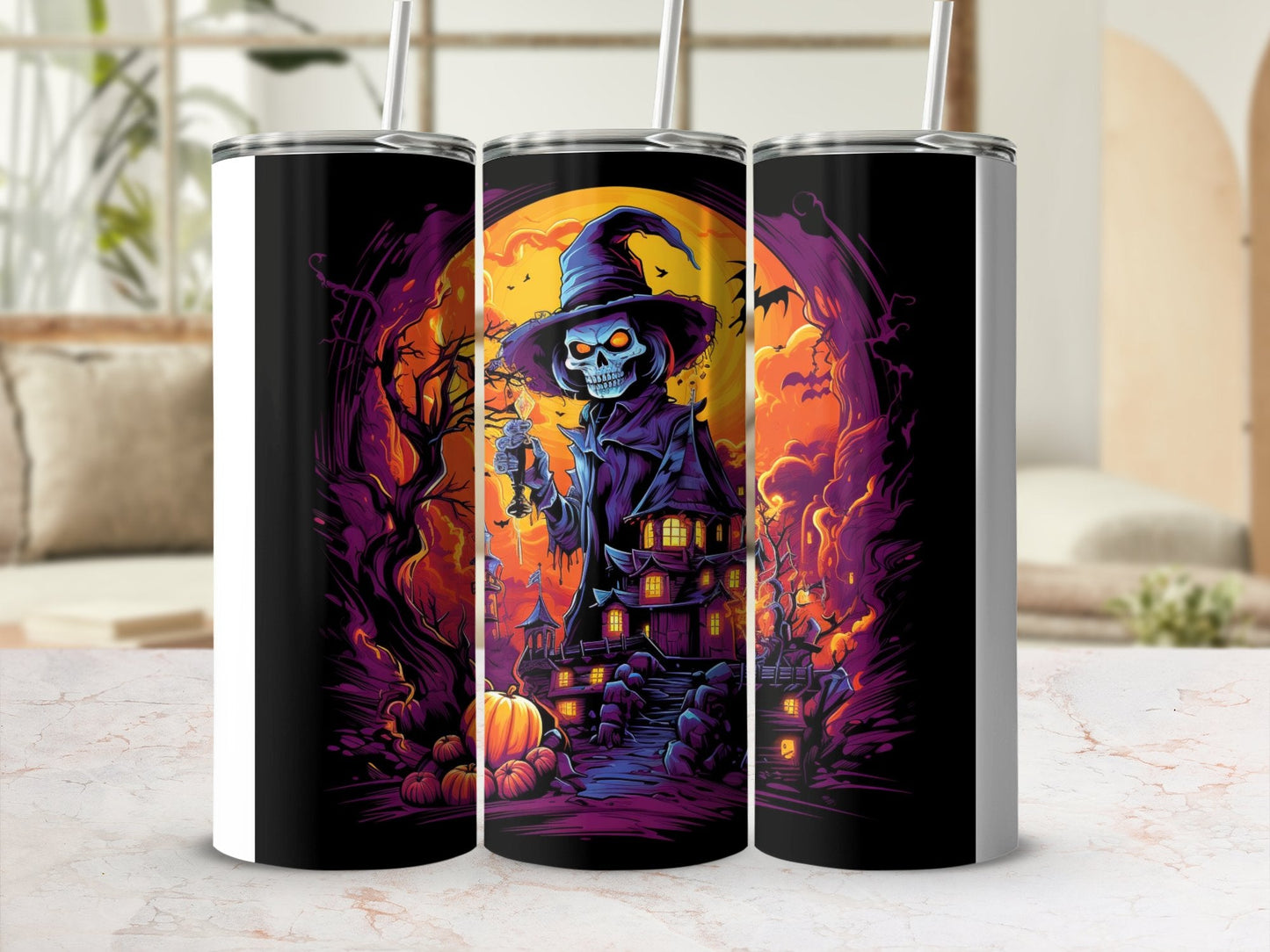 Evil dead witch horror 20oz skinny tumbler - Premium tumbler from MyDesigns - Just $26.95! Shop now at Lees Krazy Teez
