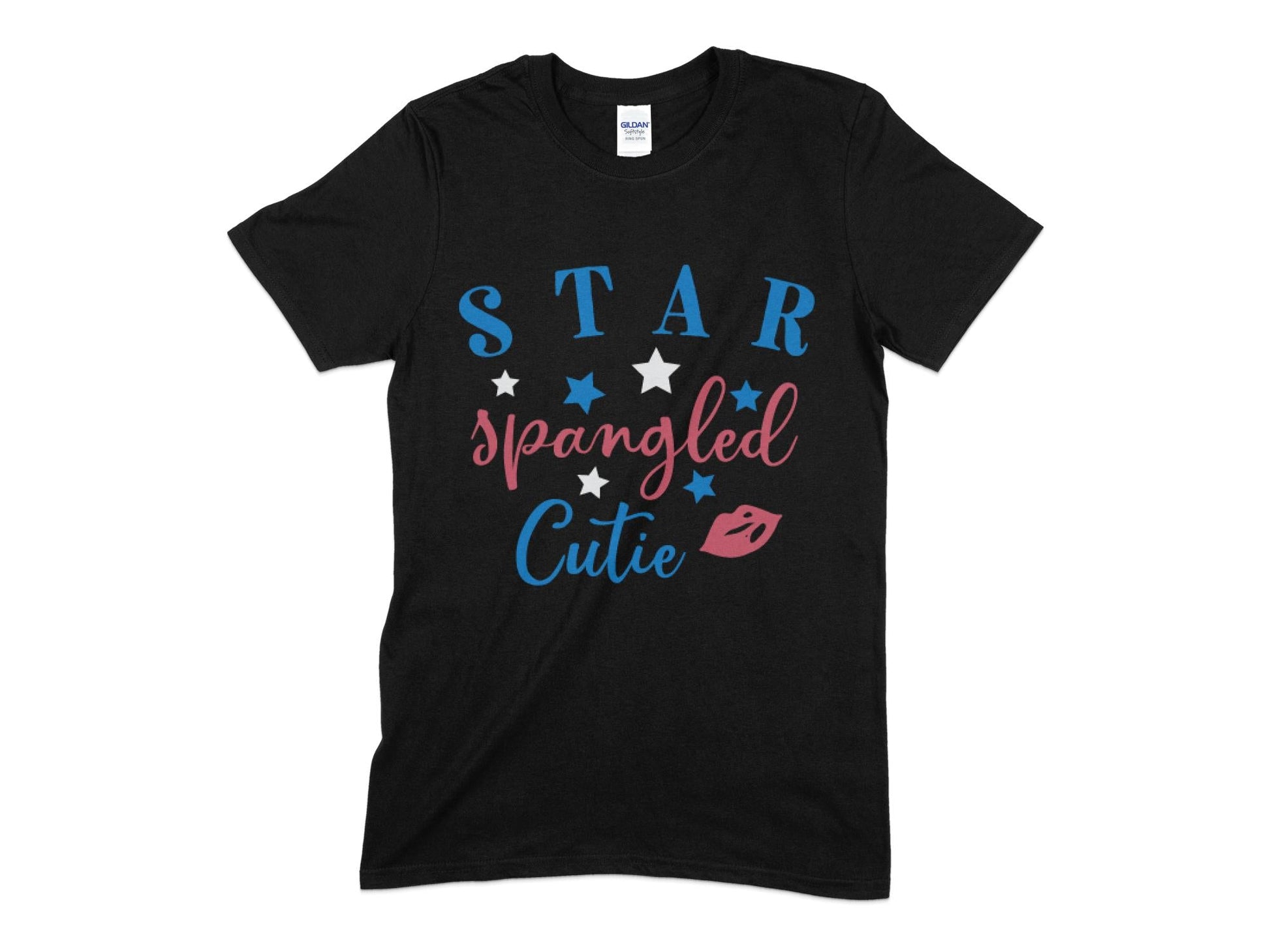 Star Spangled Cutie womens t-shirt - Premium t-shirt from MyDesigns - Just $19.95! Shop now at Lees Krazy Teez