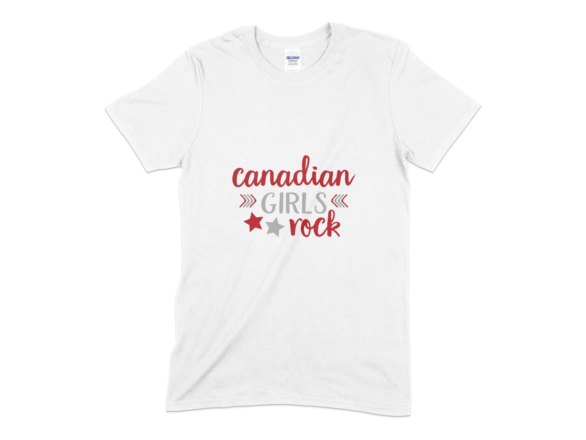 Canadian girls rock womens ladies t-shirt - Premium t-shirt from MyDesigns - Just $18.95! Shop now at Lees Krazy Teez