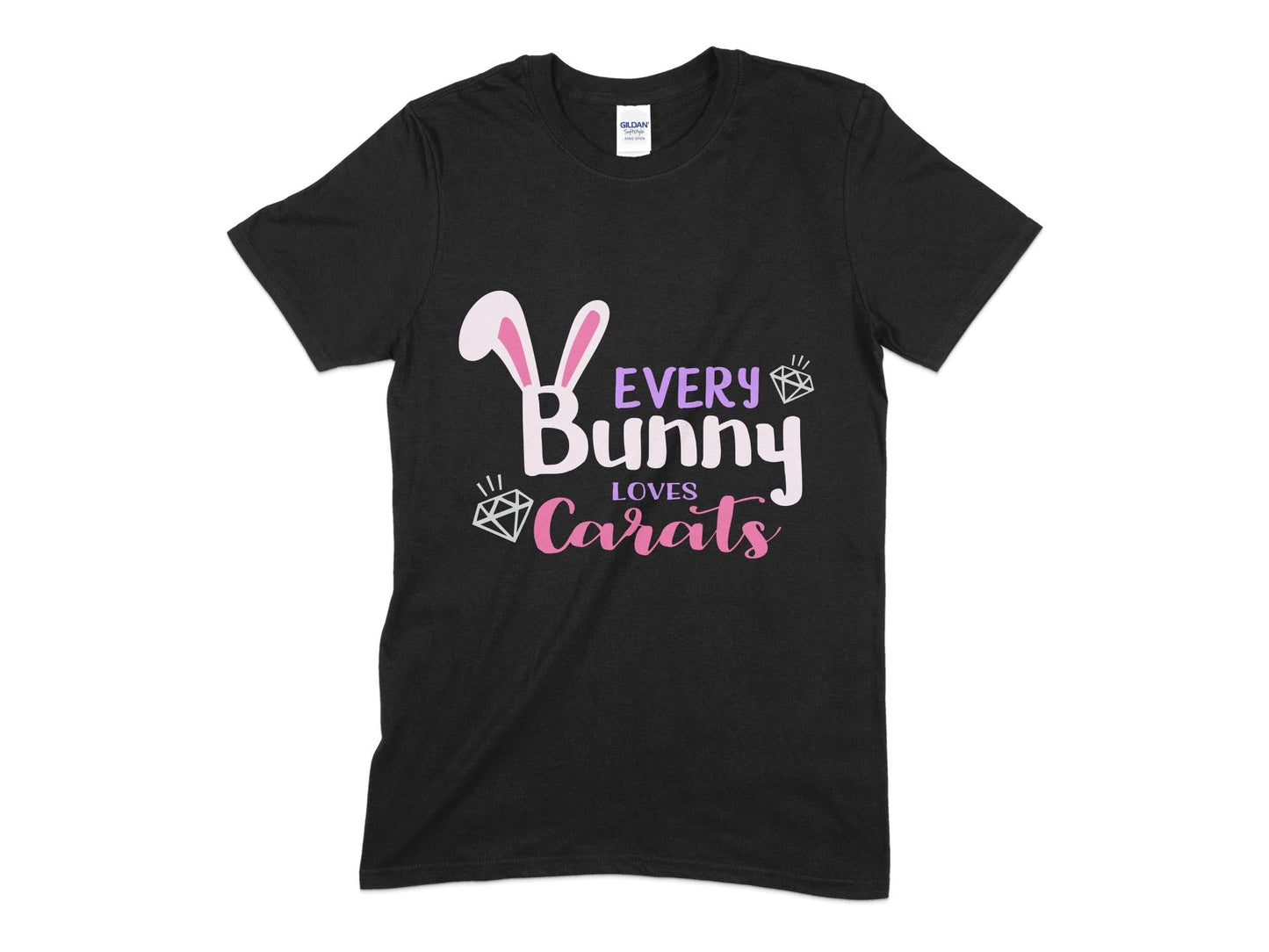 Every Bunny Loves Carats T-shirt - Premium t-shirt from MyDesigns - Just $17.95! Shop now at Lees Krazy Teez