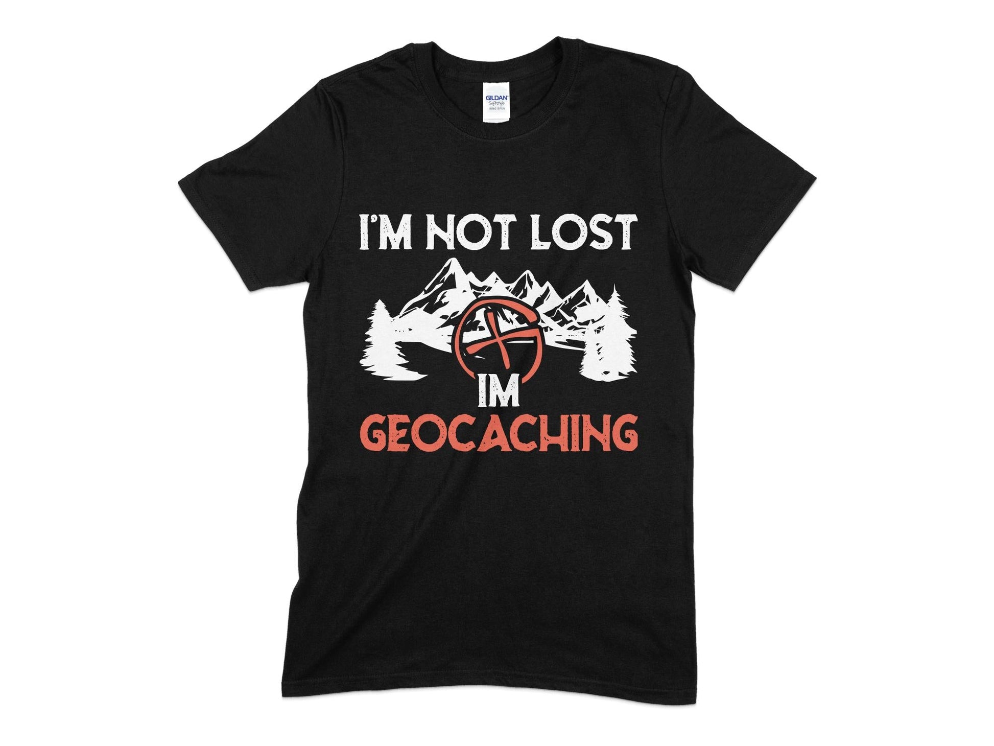 I'm not lost I'm geocaching hiking t-shirt - Premium t-shirt from MyDesigns - Just $19.95! Shop now at Lees Krazy Teez