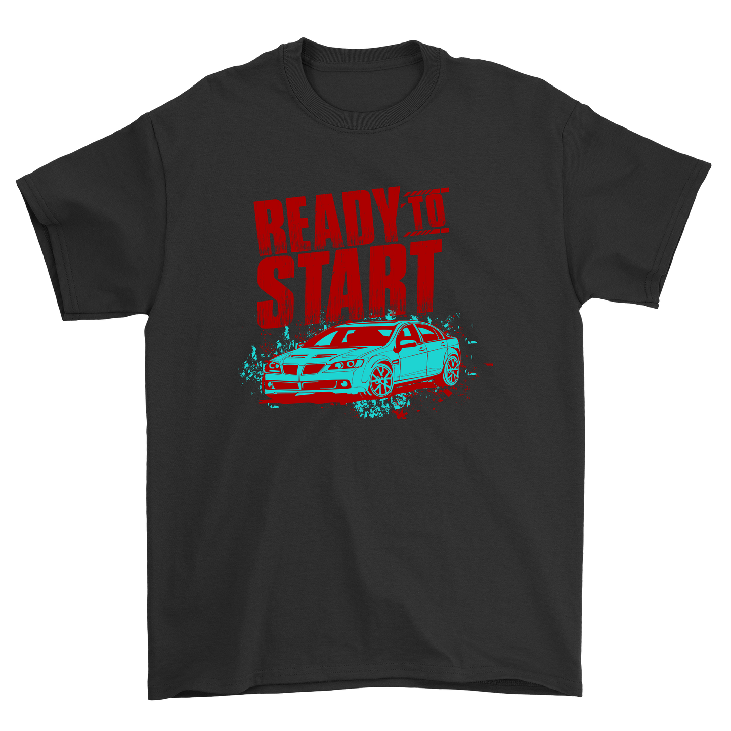 Ready to start t-shirt - Premium t-shirt from MyDesigns - Just $21.95! Shop now at Lees Krazy Teez