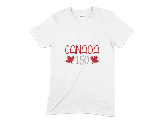 Canada 150 country red leaf t-shirt - Premium t-shirt from MyDesigns - Just $18.95! Shop now at Lees Krazy Teez