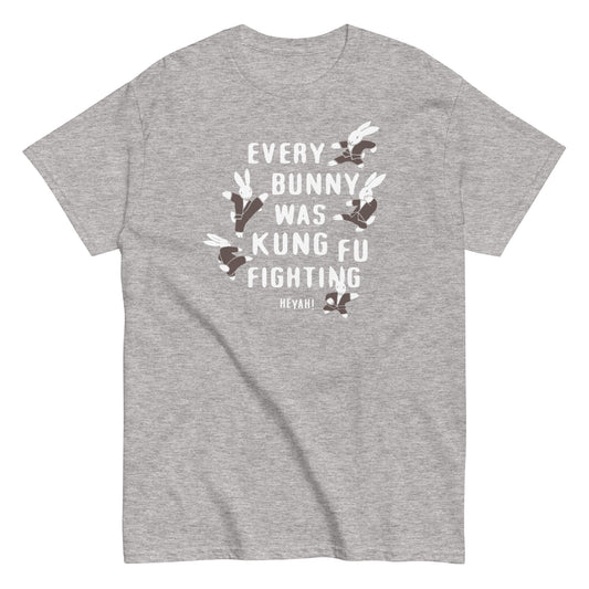 Every bunny was kung fu fighting funny t-shirt - Premium t-shirt from MyDesigns - Just $19.95! Shop now at Lees Krazy Teez