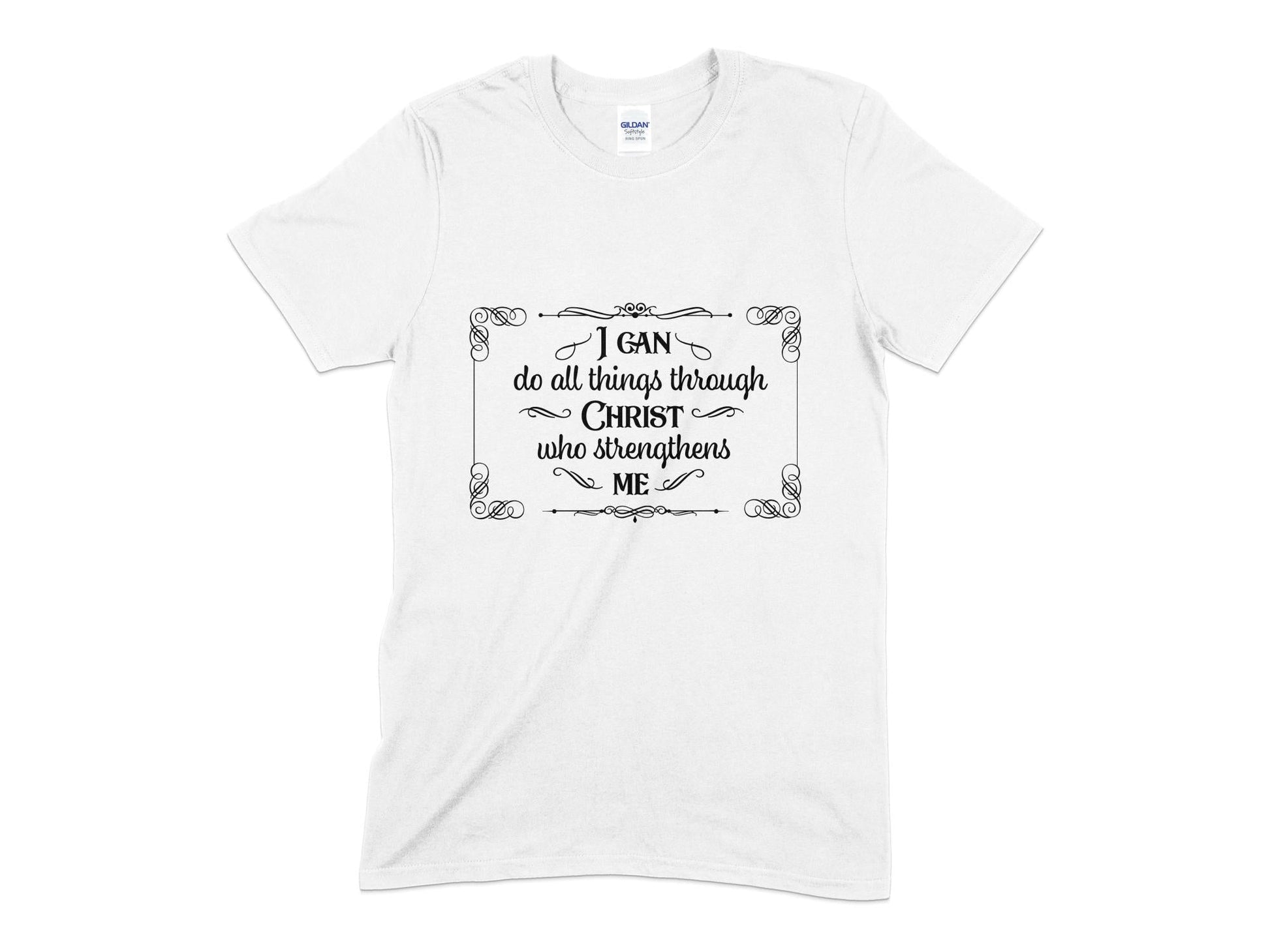 I can do all things though christ who strengthens me t-shirt - Premium t-shirt from MyDesigns - Just $18.95! Shop now at Lees Krazy Teez