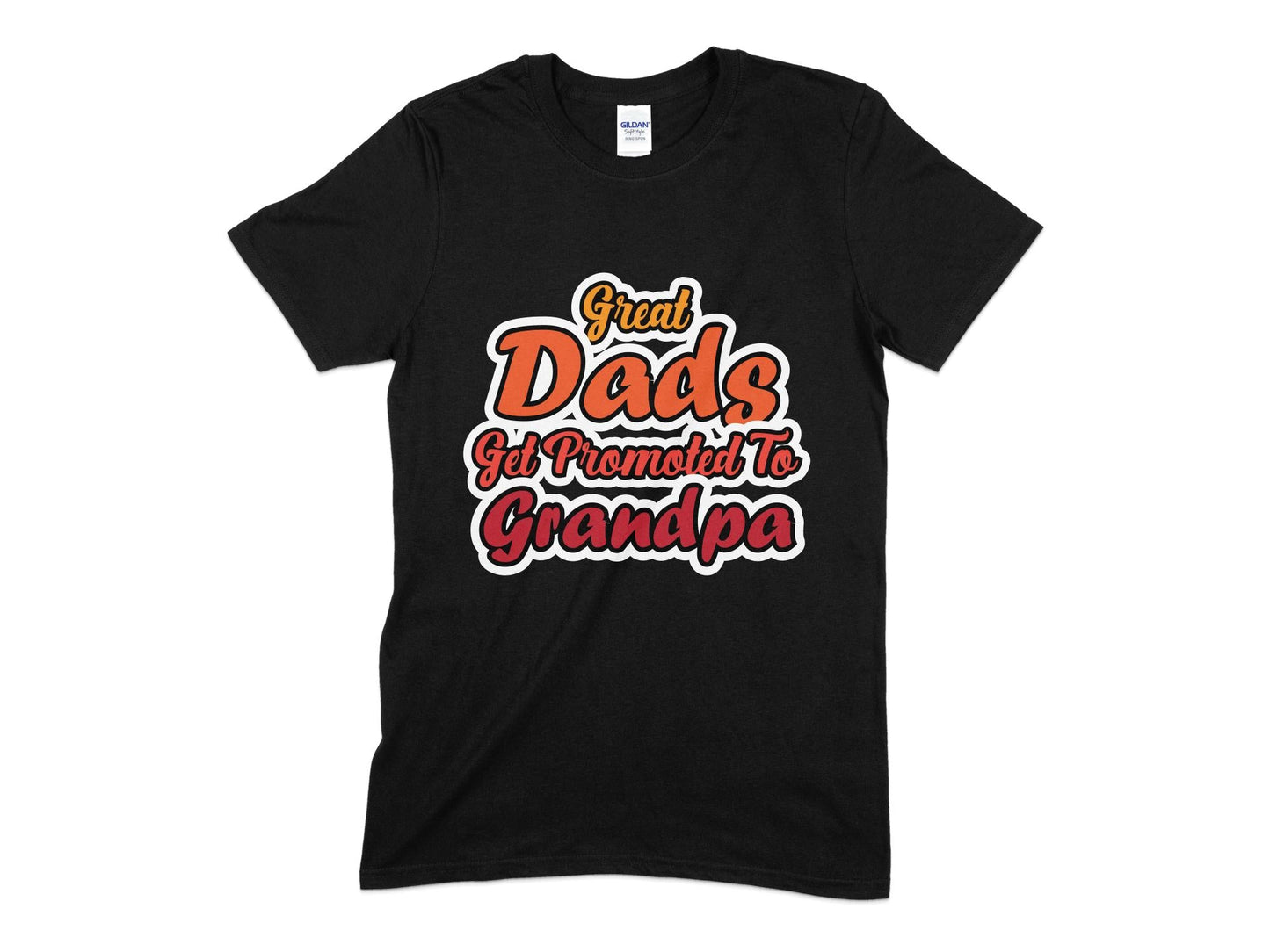 Great Dads get promoted to grandpa t-shirt - Premium t-shirt from MyDesigns - Just $19.95! Shop now at Lees Krazy Teez