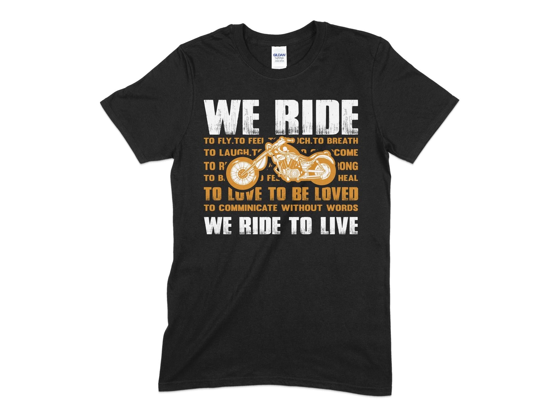 We ride to fly to fee we ride to live - Premium t-shirt from MyDesigns - Just $19.95! Shop now at Lees Krazy Teez