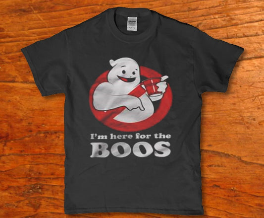 Ghostbusters I'm here for the boos Men's t-shirt - Premium t-shirt from MyDesigns - Just $19.95! Shop now at Lees Krazy Teez