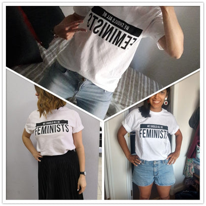 We Should All Be Feminists awesome Women t-shirt - Premium  from eprolo - Just $19.95! Shop now at Lees Krazy Teez