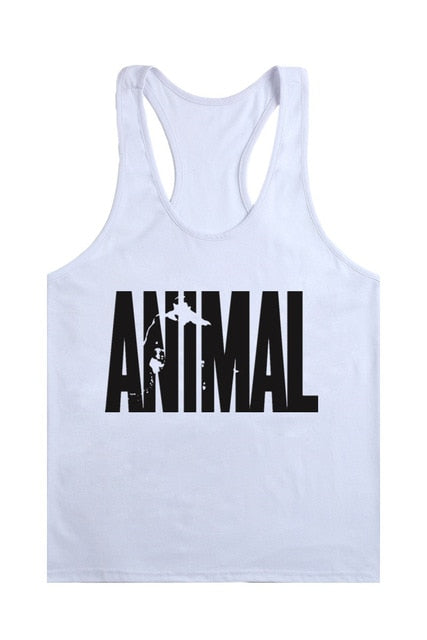 Animal Stringers Mens Tank Tops, Bodybuilding and Fitness Men's tank top - Premium t-shirt from eprolo - Just $17.95! Shop now at Lees Krazy Teez