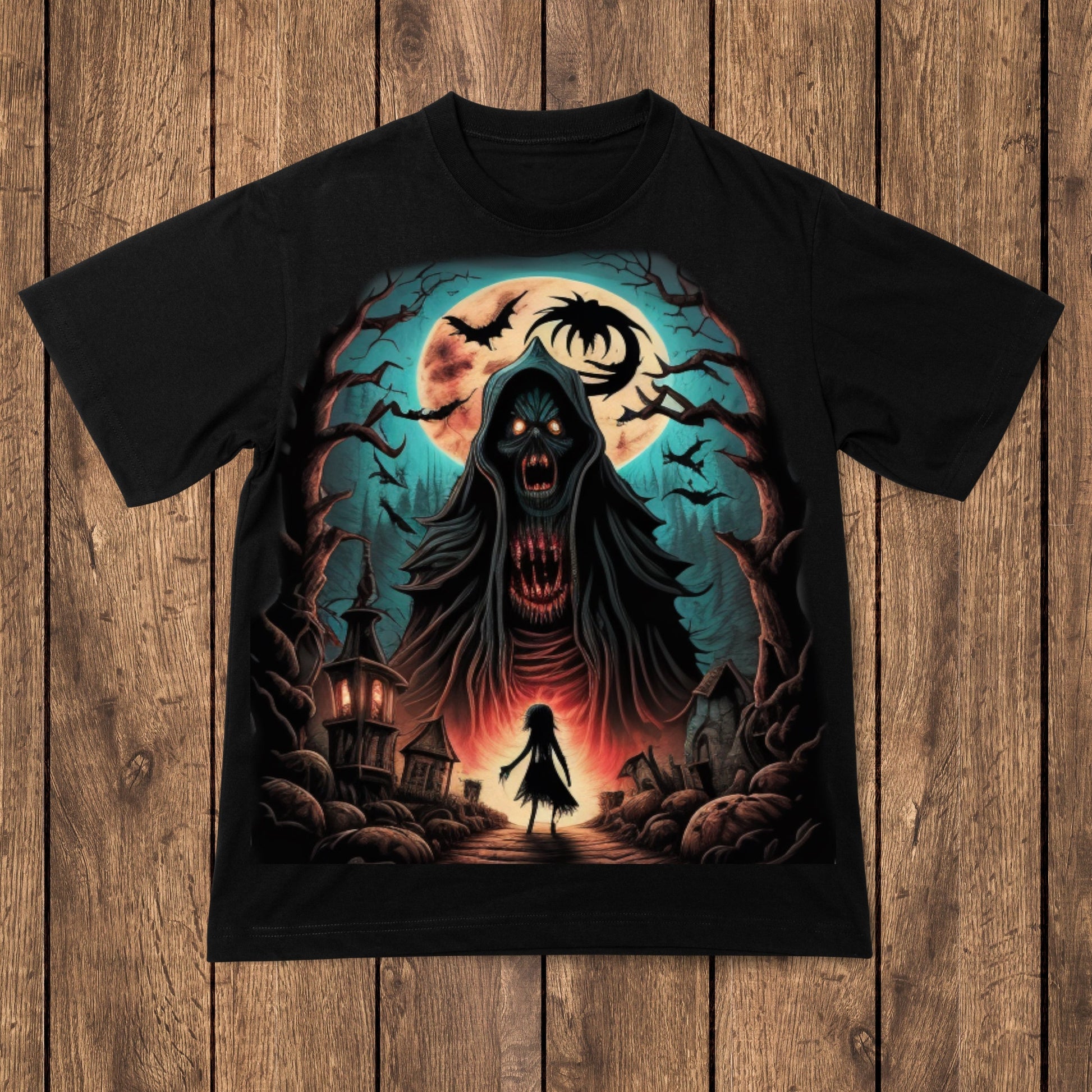 Abandon All Hope - Disturbing Imagery T-Shirt - Premium t-shirt from Lees Krazy Teez - Just $19.95! Shop now at Lees Krazy Teez