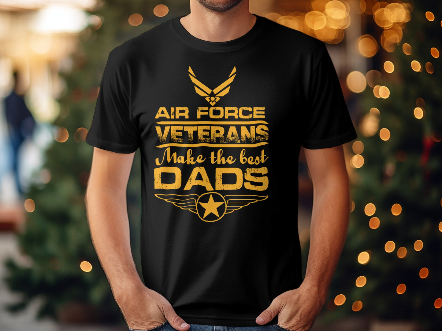 Air force veterans make the best Dads Men's tee - Premium t-shirt from Lees Krazy Teez - Just $19.95! Shop now at Lees Krazy Teez