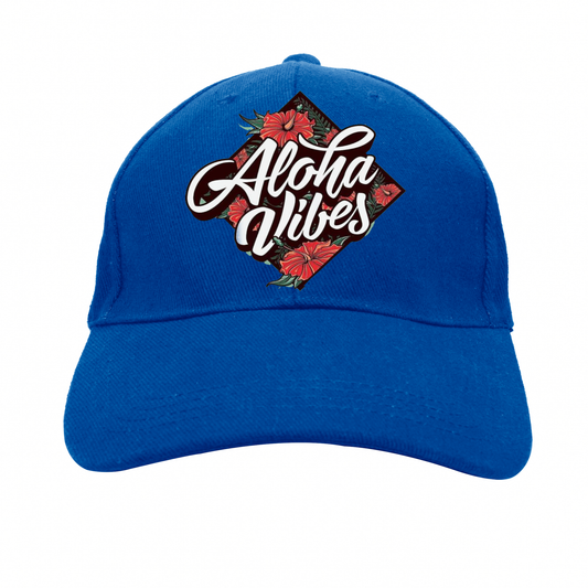 Aloha vibes Hawaii men's women's unisex hat - Premium hat from Lees Krazy Teez - Just $29.95! Shop now at Lees Krazy Teez