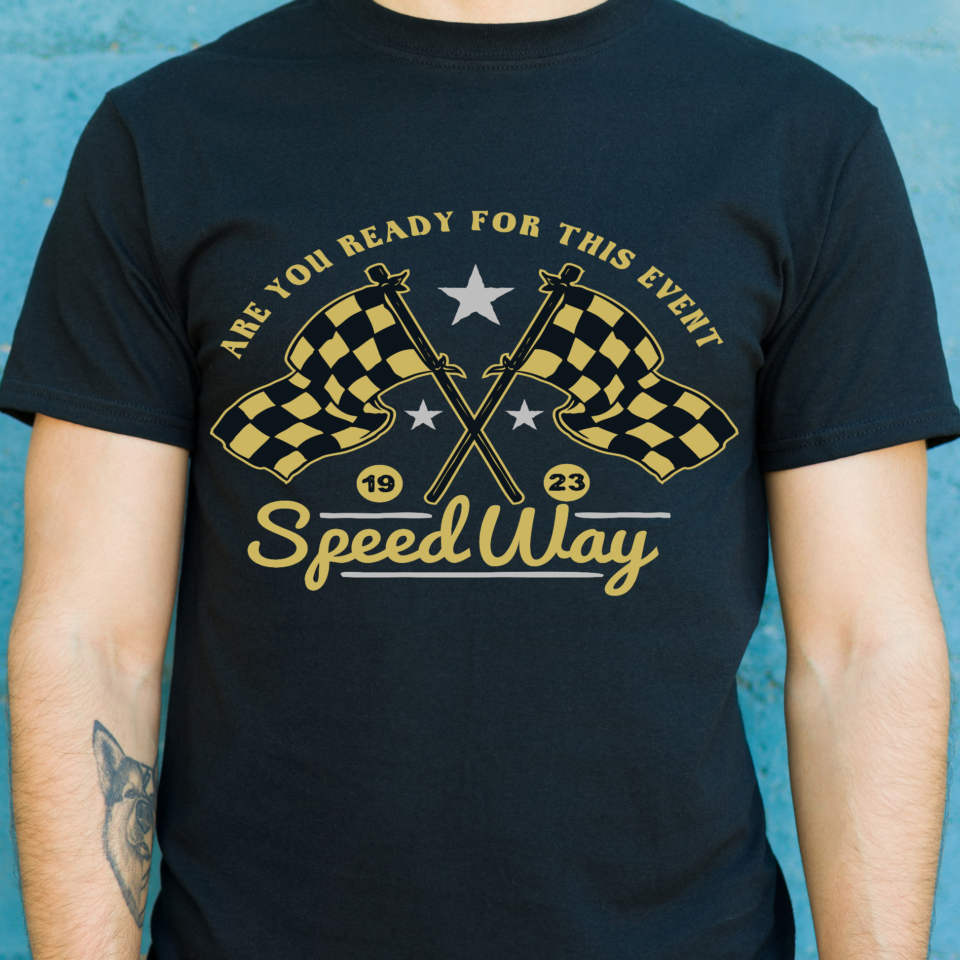 Are you ready for this event 1923 speedway Men's t-shirt - Premium t-shirt from Lees Krazy Teez - Just $19.95! Shop now at Lees Krazy Teez