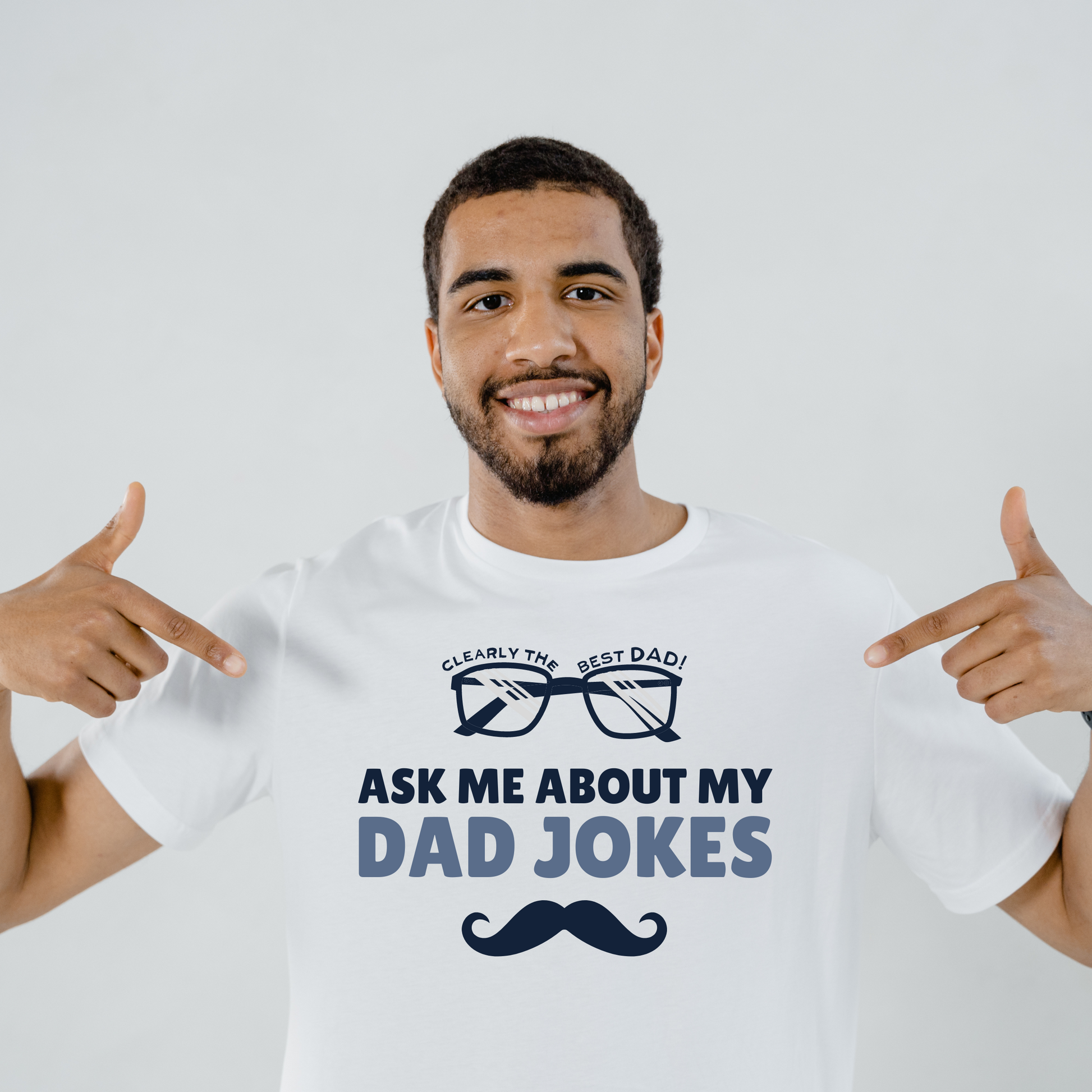 Ask me about my Dad Jokes - funny tee shirts for men - Premium t-shirt from Lees Krazy Teez - Shop now at Lees Krazy Teez