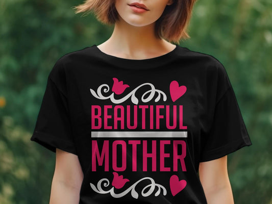 Beautiful Mother mommy mum Mothers day T-shirt - Premium t-shirt from Lees Krazy Teez - Just $19.95! Shop now at Lees Krazy Teez