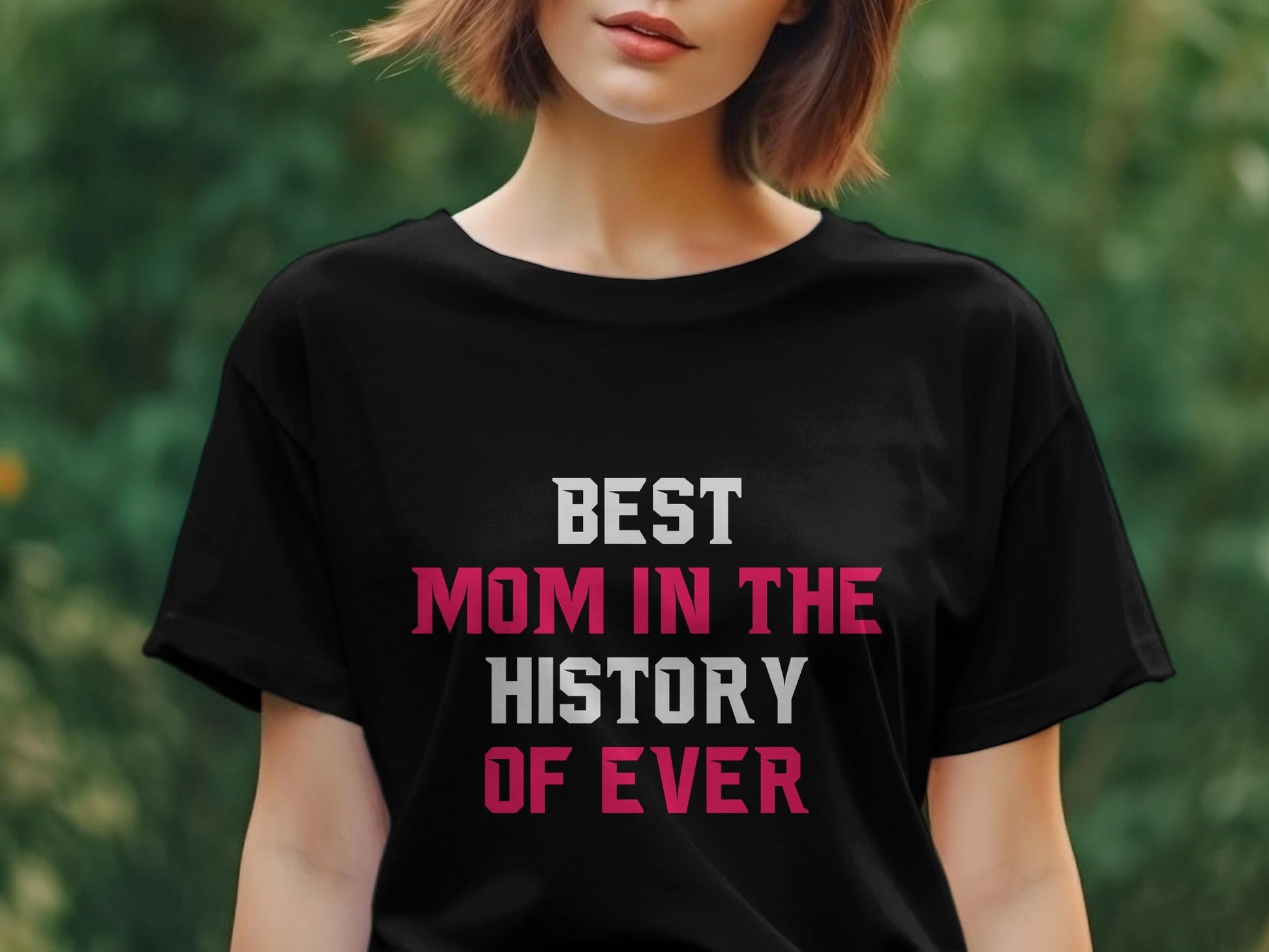 Best mom in the history ever Mommy Mum T-shirt - Premium t-shirt from Lees Krazy Teez - Just $19.95! Shop now at Lees Krazy Teez