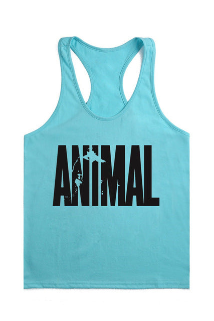 Animal Stringers Mens Tank Tops, Bodybuilding and Fitness Men's tank top - Premium t-shirt from eprolo - Just $17.95! Shop now at Lees Krazy Teez