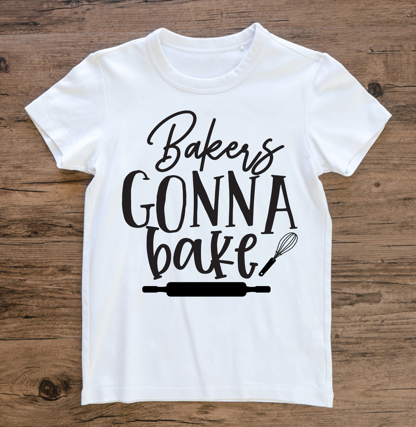 Bakers gonna bake - awesome typography t-shirt - Premium t-shirt from Lees Krazy Teez - Just $21.95! Shop now at Lees Krazy Teez