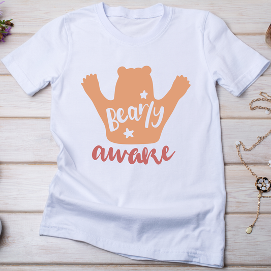 Bearly awake funny awesome Women t-shirt - Premium t-shirt from Lees Krazy Teez - Just $19.95! Shop now at Lees Krazy Teez