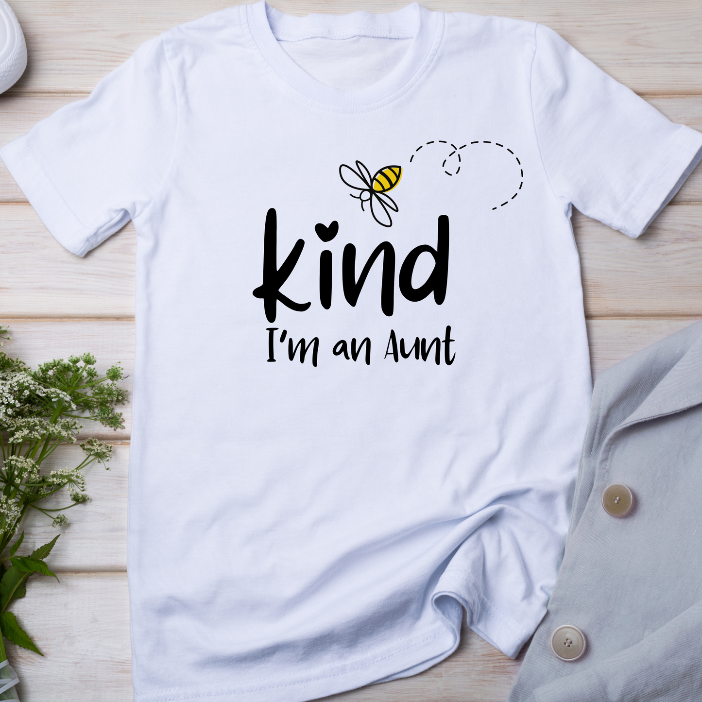 Be kind I'm an Aunt Women's awesome t-shirt - Premium t-shirt from Lees Krazy Teez - Just $21.95! Shop now at Lees Krazy Teez