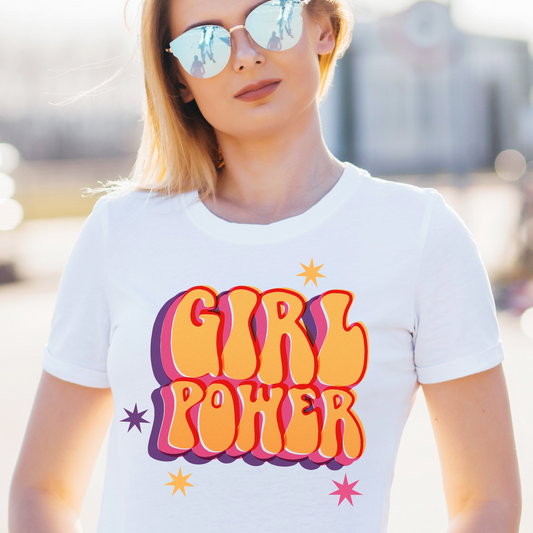 Girl power awesome motivational Women's t-shirt - Premium t-shirt from Lees Krazy Teez - Just $19.95! Shop now at Lees Krazy Teez