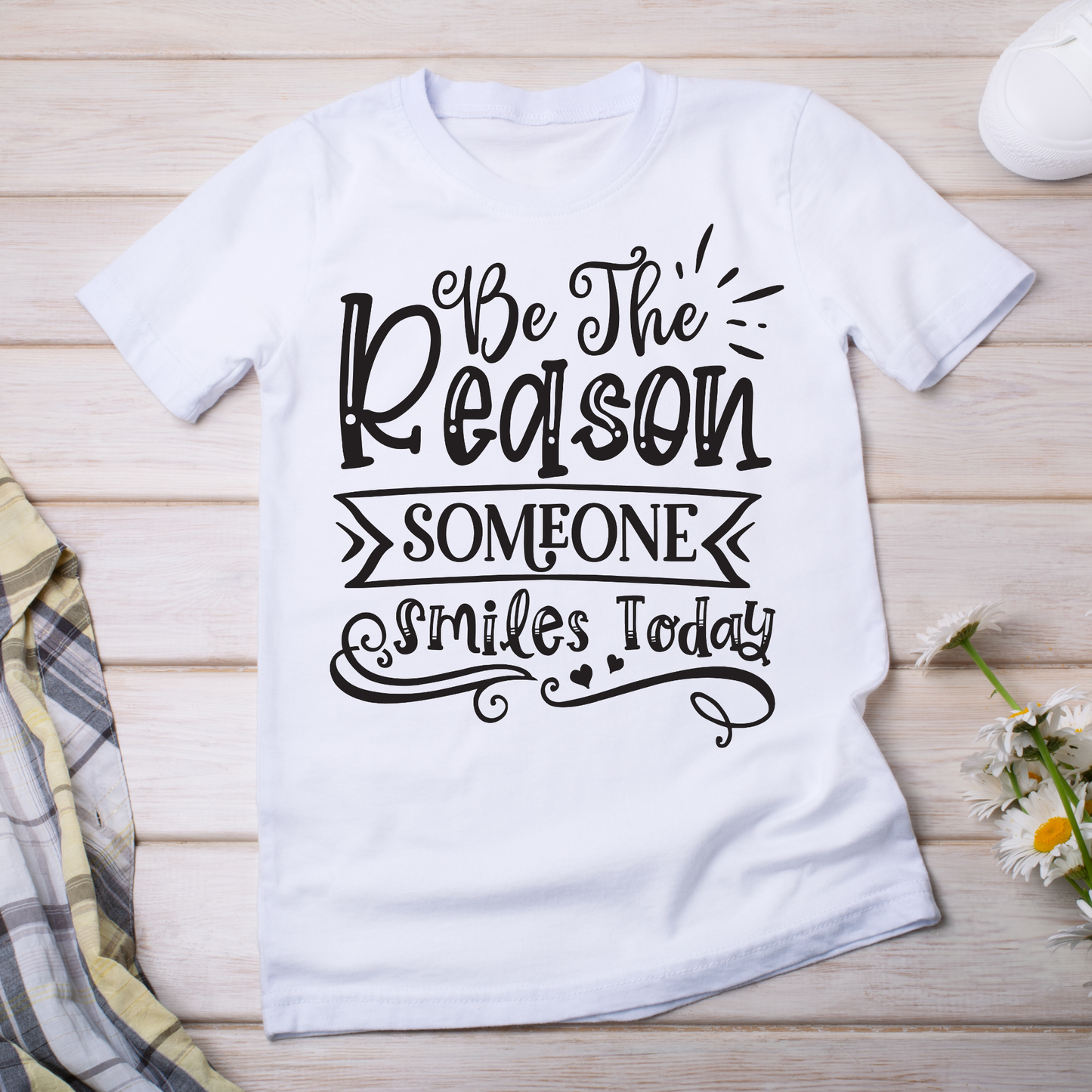 Be the reason someone smiles today Women's t-shirt - Premium t-shirt from Lees Krazy Teez - Just $21.95! Shop now at Lees Krazy Teez