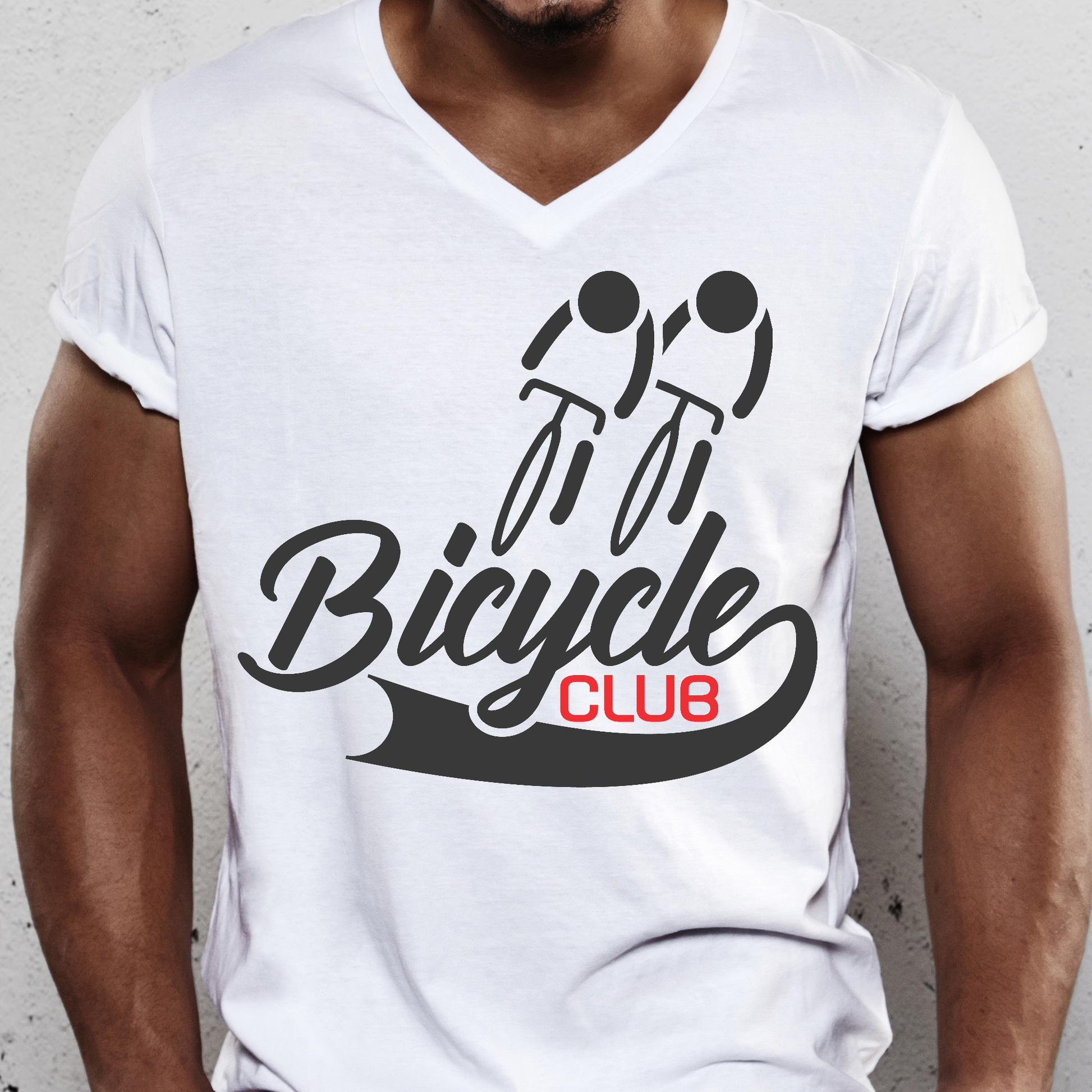 Bicycle club execizing bicycle Men's t-shirt - Premium t-shirt from Lees Krazy Teez - Just $19.95! Shop now at Lees Krazy Teez