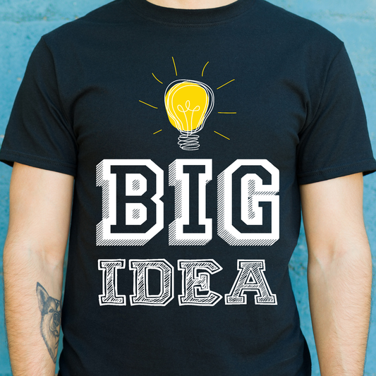 Big idea awesome motivation Men's t-shirt - Premium t-shirt from Lees Krazy Teez - Just $19.95! Shop now at Lees Krazy Teez