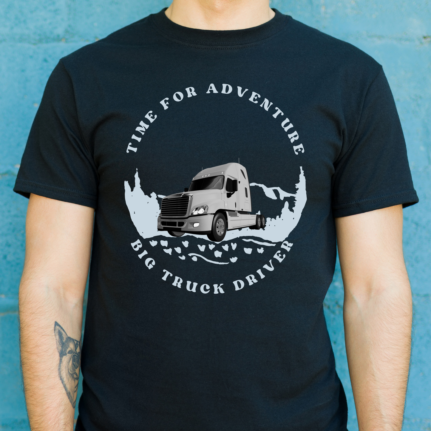 Big truck driver funny trucker shirt - Premium t-shirt from Lees Krazy Teez - Just $21.95! Shop now at Lees Krazy Teez