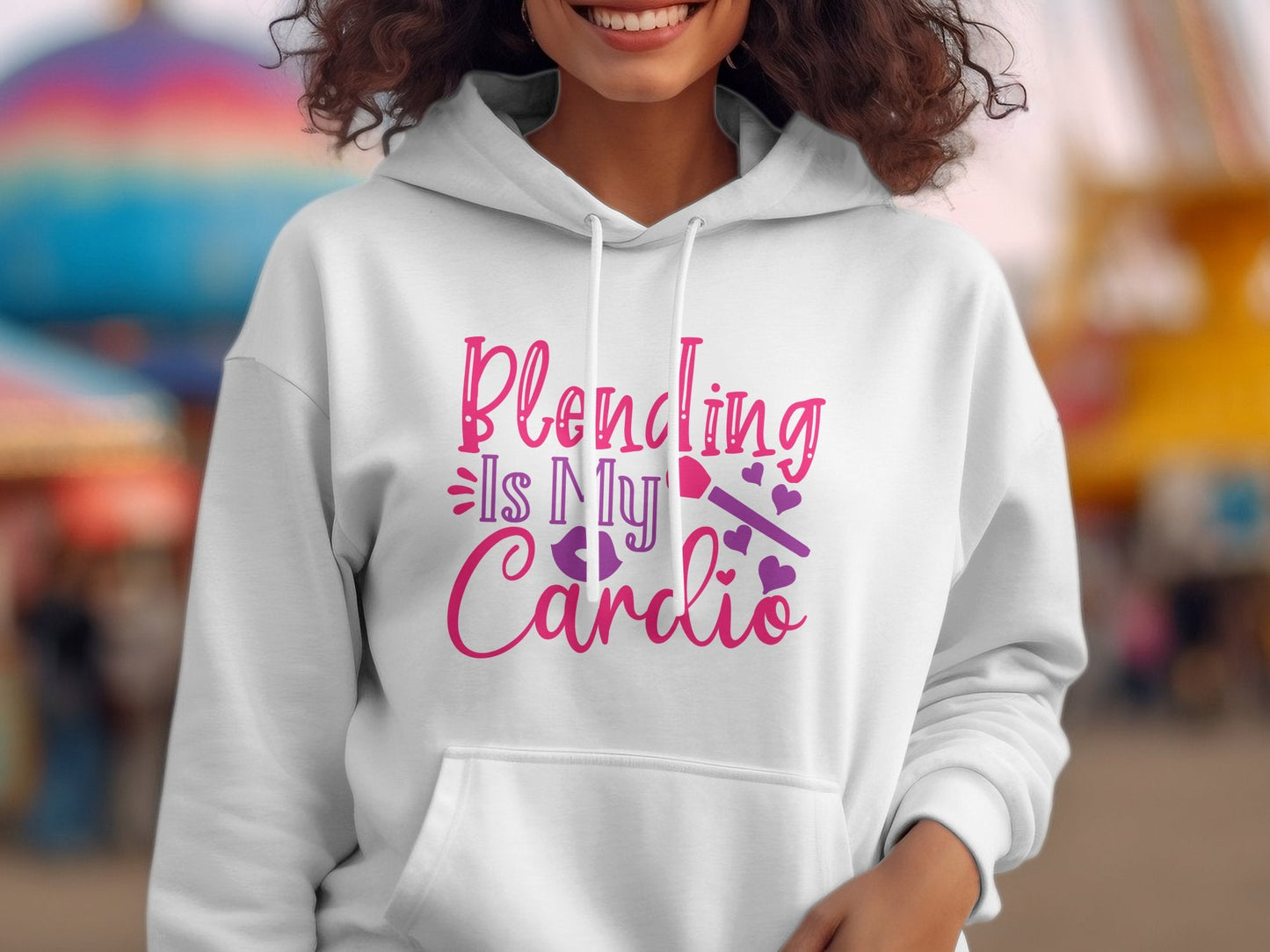 Blending Is My Cardio Women's Hoodie - Premium hoodies from Lees Krazy Teez - Just $39.95! Shop now at Lees Krazy Teez