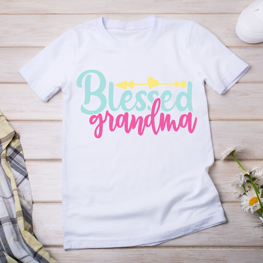 Blessed Godmother sayings and quotes for christian Women's t-shirt - Premium t-shirt from Lees Krazy Teez - Just $19.95! Shop now at Lees Krazy Teez